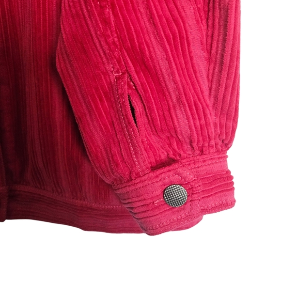 Cabi Pink Cheeky Topper Corduroy Jacket Size L - Picture 6 of 10